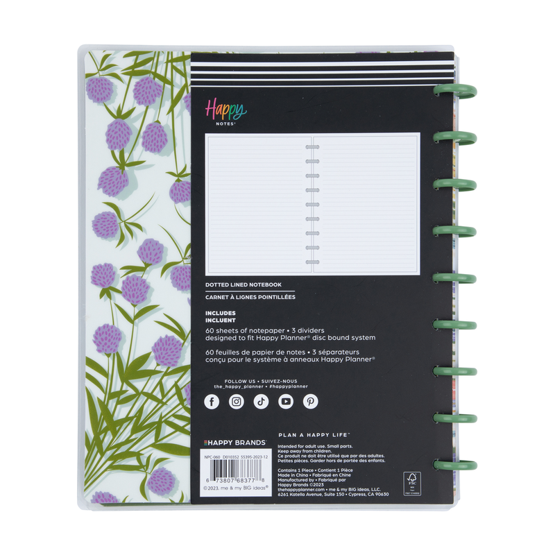 Spring Market - Dotted Lined Classic Notebook - 60 Sheets