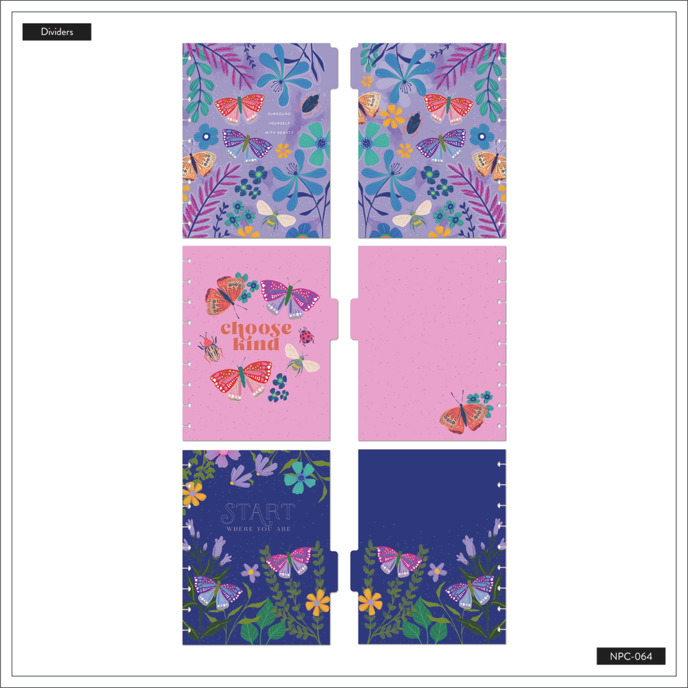 happy-shop　ノート The Happy Planner Textured Canvas Customizable Notebook, 7