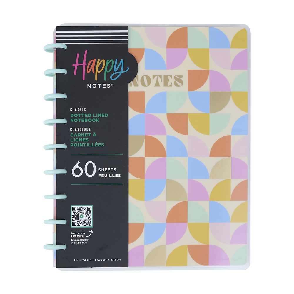 Good Notebook Good Days - Dotted Lined Classic Notebook - 60 Sheets – Happy Planner