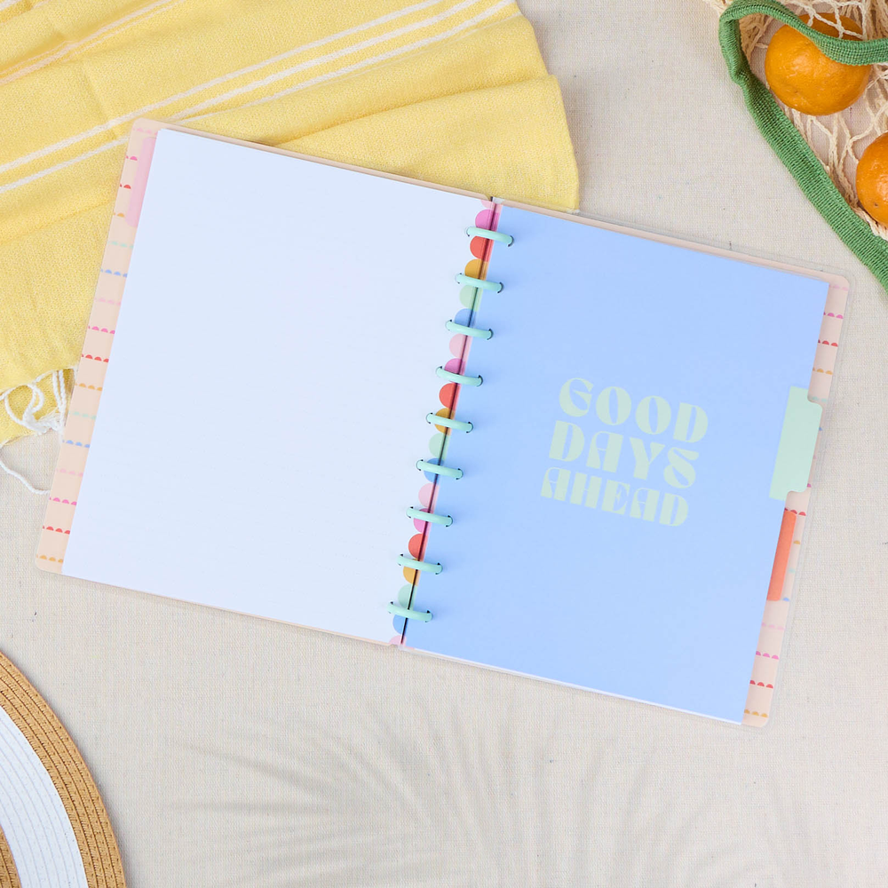 Good Notebook Good Days - Dotted Lined Classic Notebook - 60 Sheets – Happy Planner