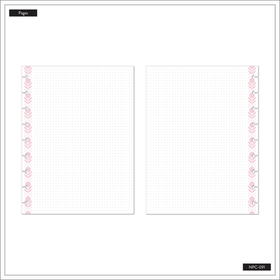 Western Wildflower - Dot Grid Classic Notebook - 60 Sheets