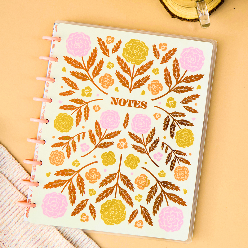 Western Wildflower - Dot Grid Classic Notebook - 60 Sheets