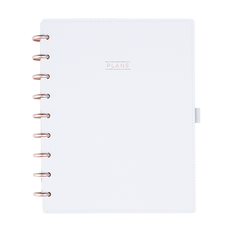 Work + Life Ivory - Dotted Lined Deluxe Classic Notebook - 60 Sheets