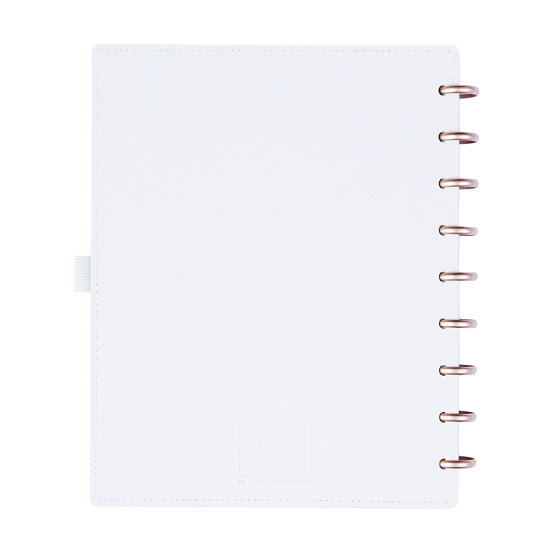 Work + Life Ivory - Dotted Lined Deluxe Classic Notebook - 60 Sheets