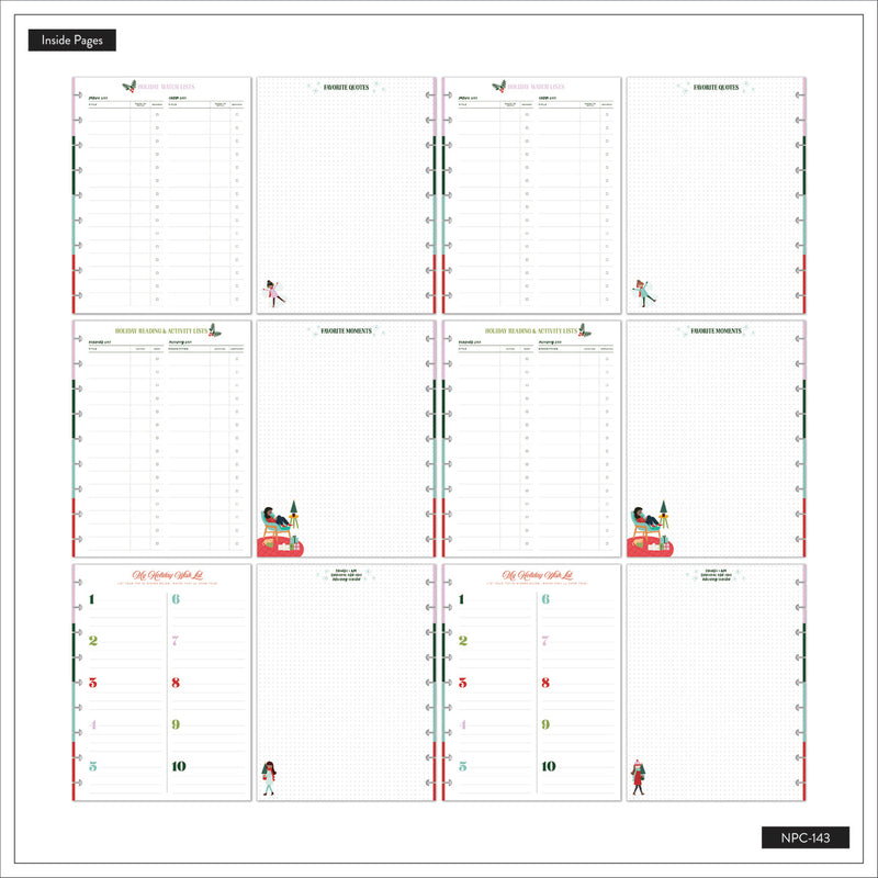 OG Squad Goals - Classic Holiday Planning Notebook - 60 Sheets