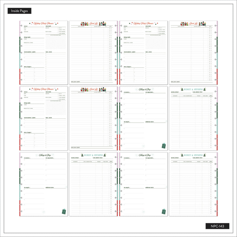 OG Squad Goals - Classic Holiday Planning Notebook - 60 Sheets