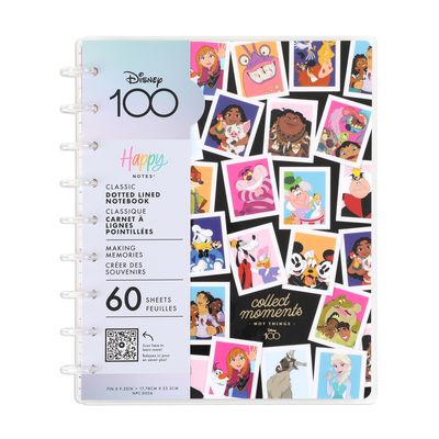Disney100 Making Memories - Dotted Lined Classic Notebook - 60 Sheets