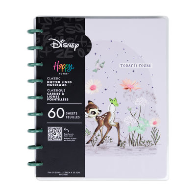 Disney Bambi Springtime - Dotted Lined Classic Notebook - 60 Sheets