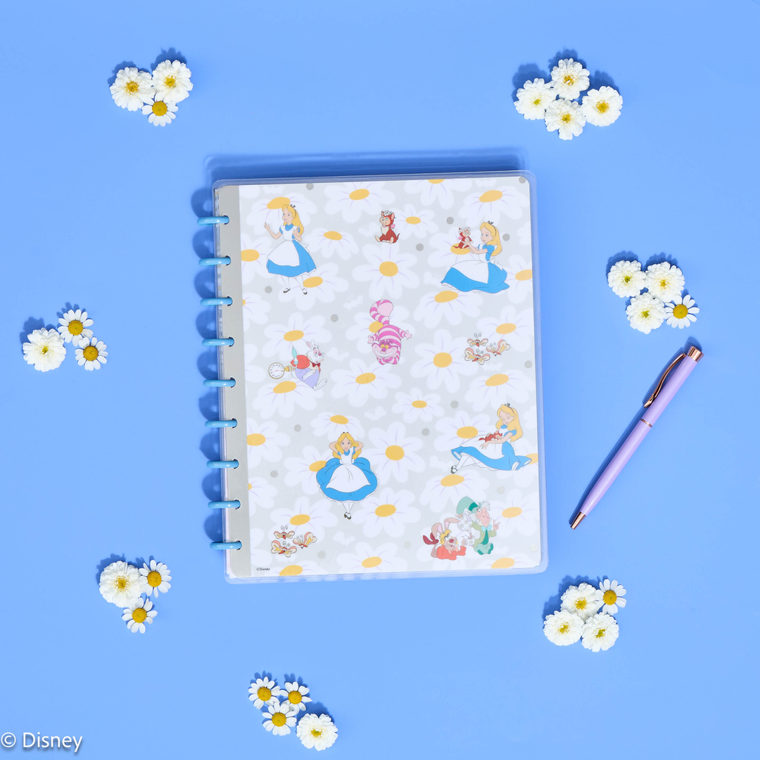 Disney Alice in Wonderland Curious - Dotted Lined Classic Notebook