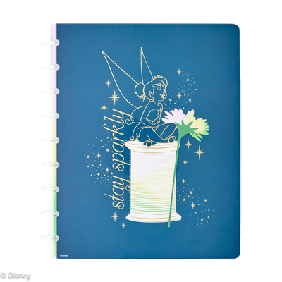 Disney Tinker Bell Stay Sparkly - Dot Grid Classic Notebook - 60 Sheets