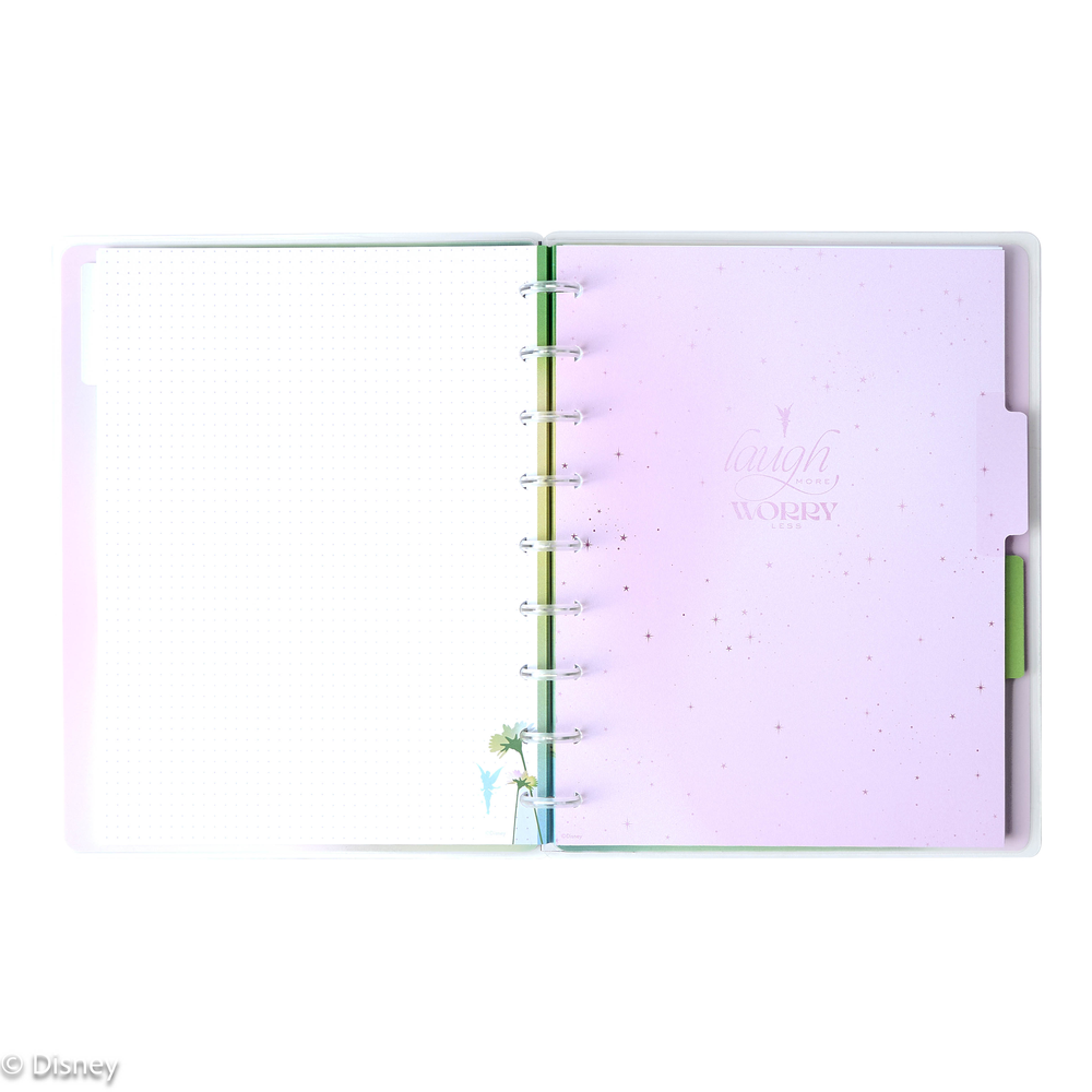 Disney Tinker Bell Stay Sparkly - Dot Grid Classic Notebook - 60 Sheet ...