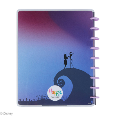 Disney Tim Burton's The Nightmare Before Christmas Celestial - Dotted Lined Classic Notebook - 60 Sheets