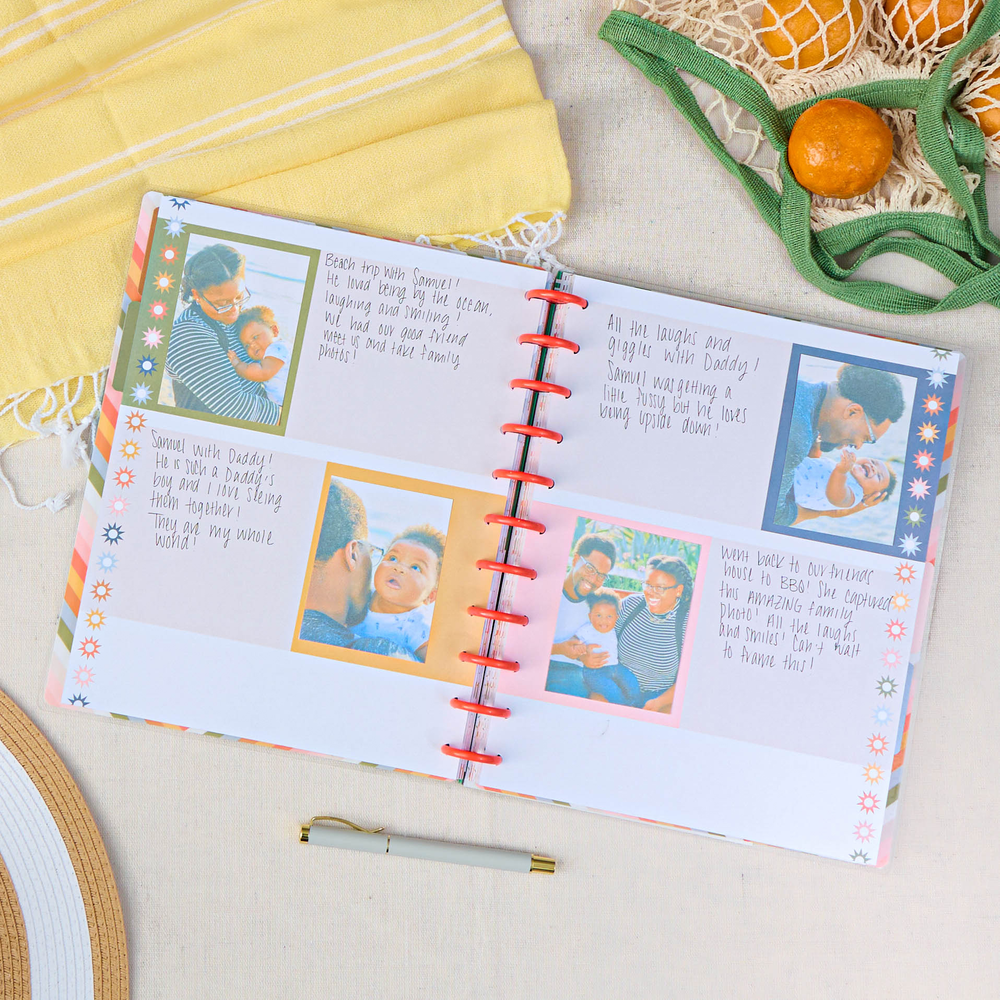 Simple Memory Journal Simple Joys - Big Happy Memory Keeping Photo Journal - 80 Sheets ...