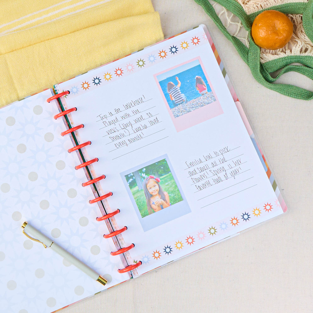 Simple Memory Journal Simple Joys - Big Happy Memory Keeping Photo Journal - 80 Sheets ...