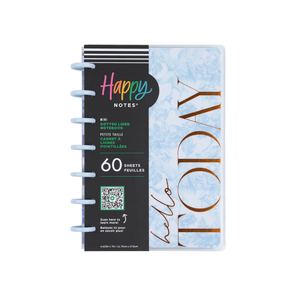 Shibori - Dotted Lined Mini Notebook - 60 Sheets – Happy Planner