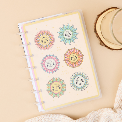 Desert Mystic - Dot Grid Mini Notebook - 60 Sheets