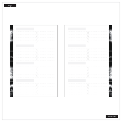 Modern Impression - To-Do List Mini Notebook - 60 Sheets