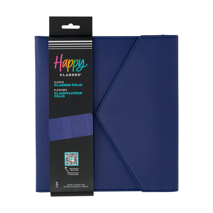 Dusk Vegan Leather - DELUXE Classic Planner Folio – Happy Planner