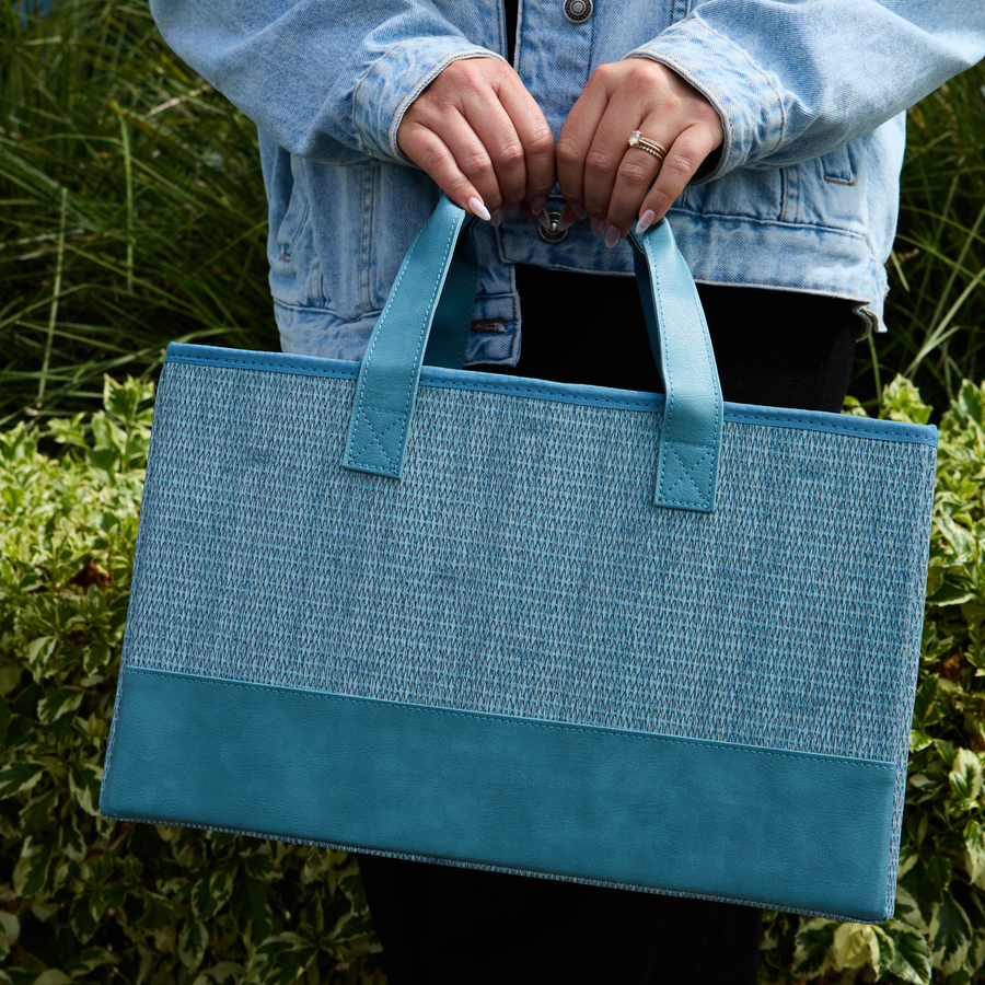 Slate Blue Accessory Planner Storage Tote Happy Planner