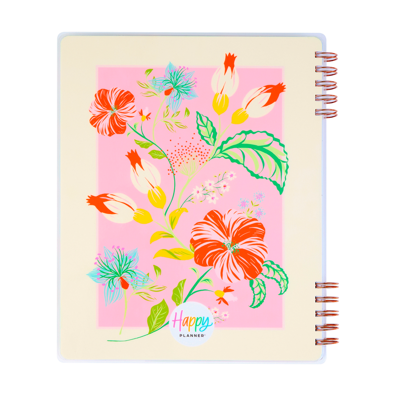 2025 Lush Linens Customizable Spiral Planner - Big Dashboard Layout - 12 Months