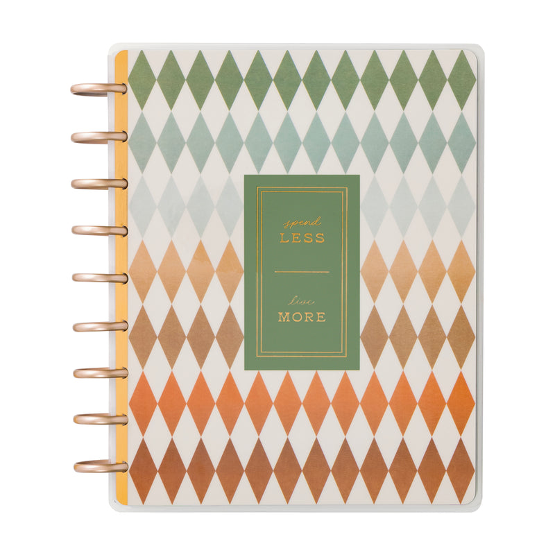 Undated Sage & Terracotta Customizable Budget Planner - Classic Budget Layout - 12 Months