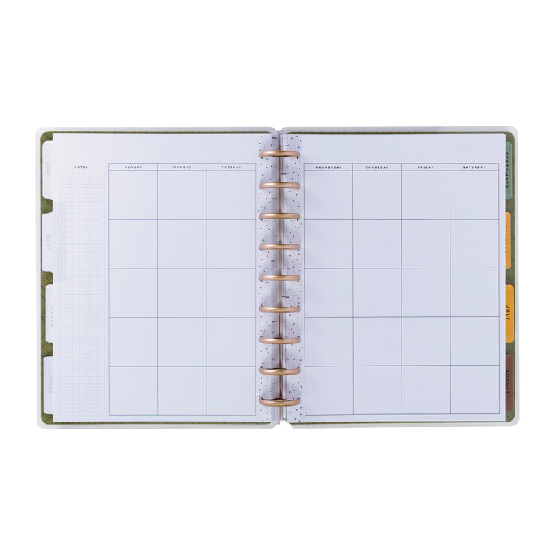 Undated Sage & Terracotta Customizable Budget Planner - Classic Budget Layout - 12 Months