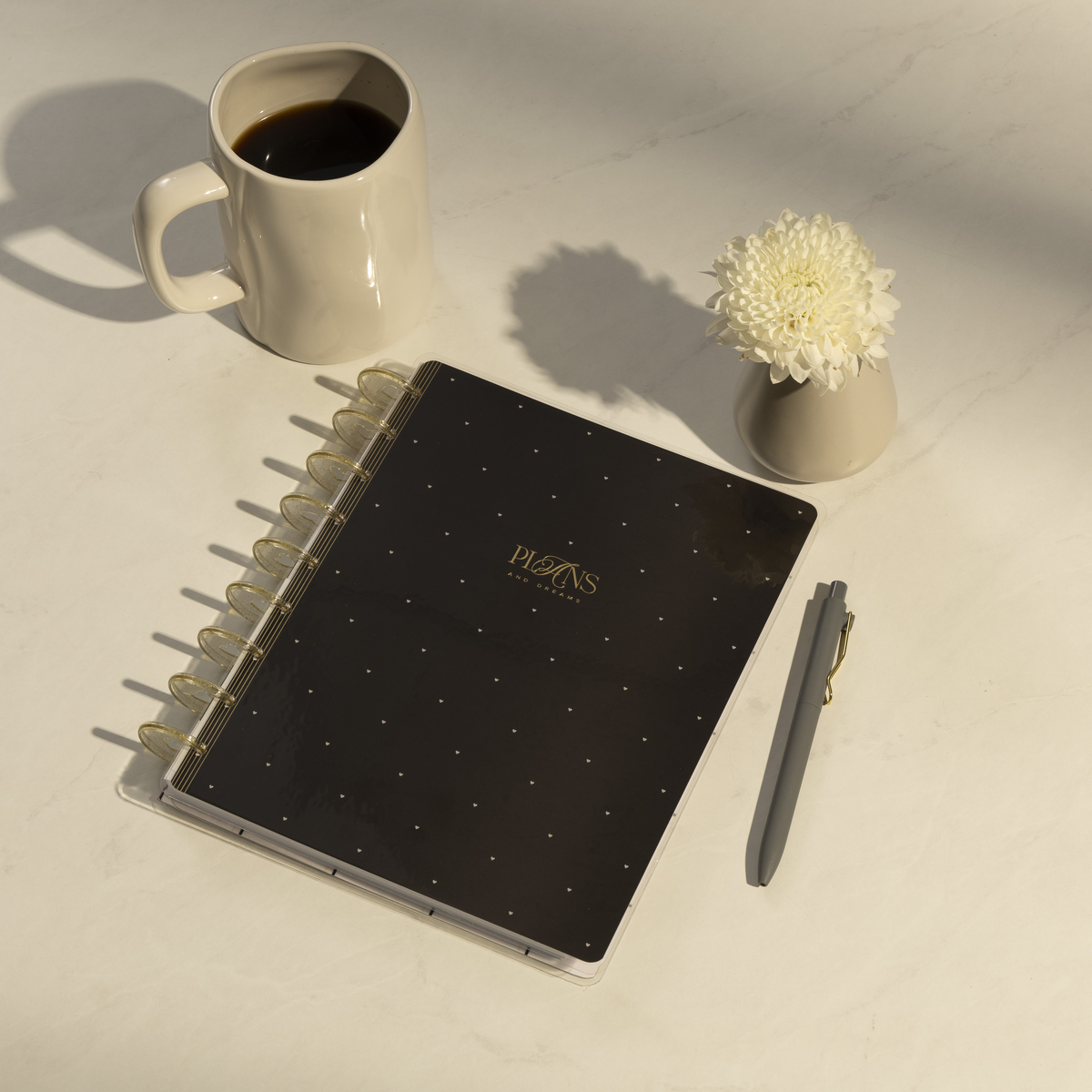 Undated Sweet & Simple Customizable Planner - Classic Dashboard Layout ...