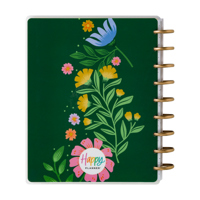 Undated Golden Meadow Customizable Planner - Classic Productivity Layout - 12 Months