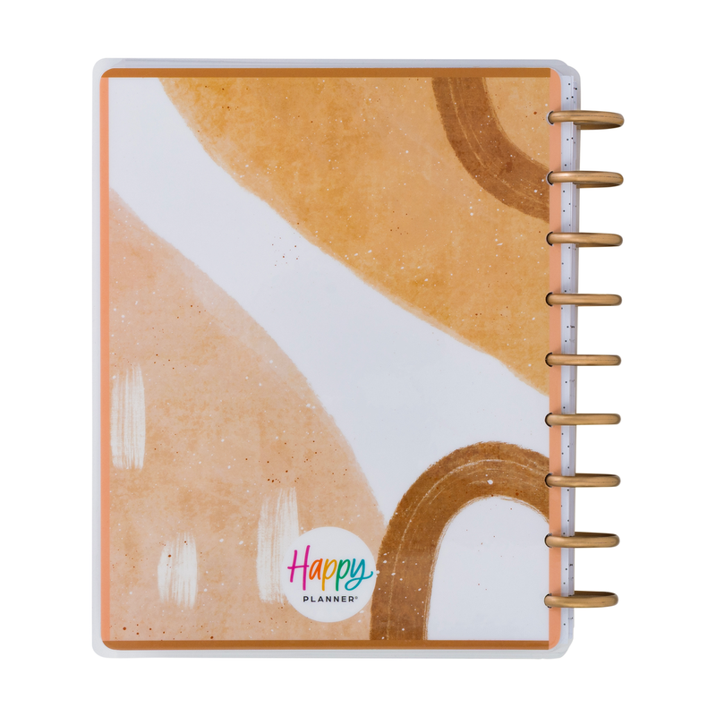 Undated Sand & Stone Customizable Recovery Planner - Classic Recovery Layout - 12 Months