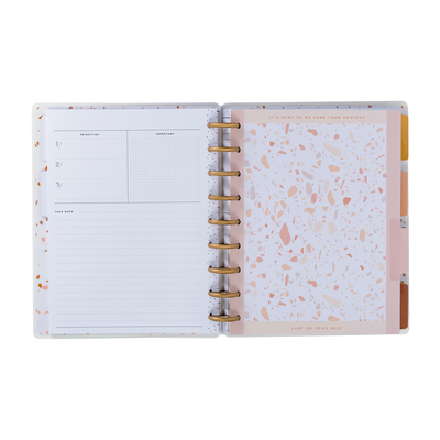 Undated Sand & Stone Customizable Recovery Planner - Classic Recovery Layout - 12 Months