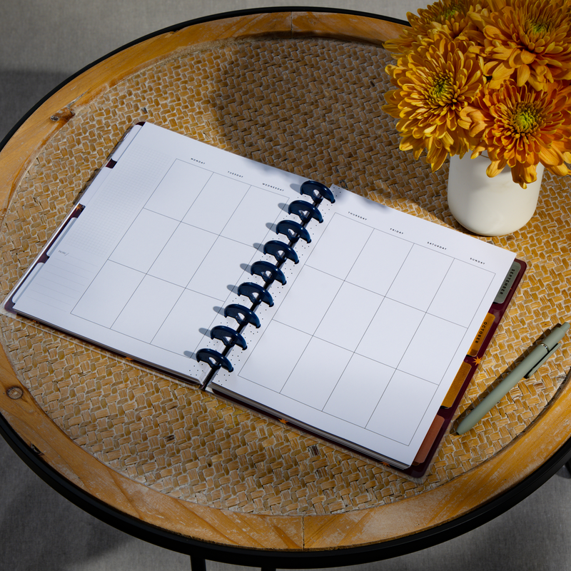Undated Share Your Magic Customizable Planner - Classic Vertical Layou ...