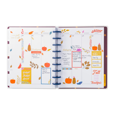 Undated Share Your Magic Customizable Planner - Classic Vertical Layout - 12 Months