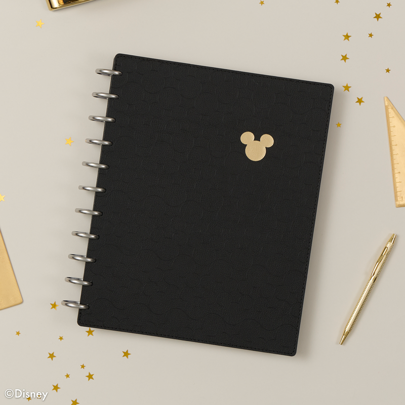 Undated DELUXE Disney Mod Mickey Mouse Customizable Planner -  Big Horizontal Layout - 12 Months