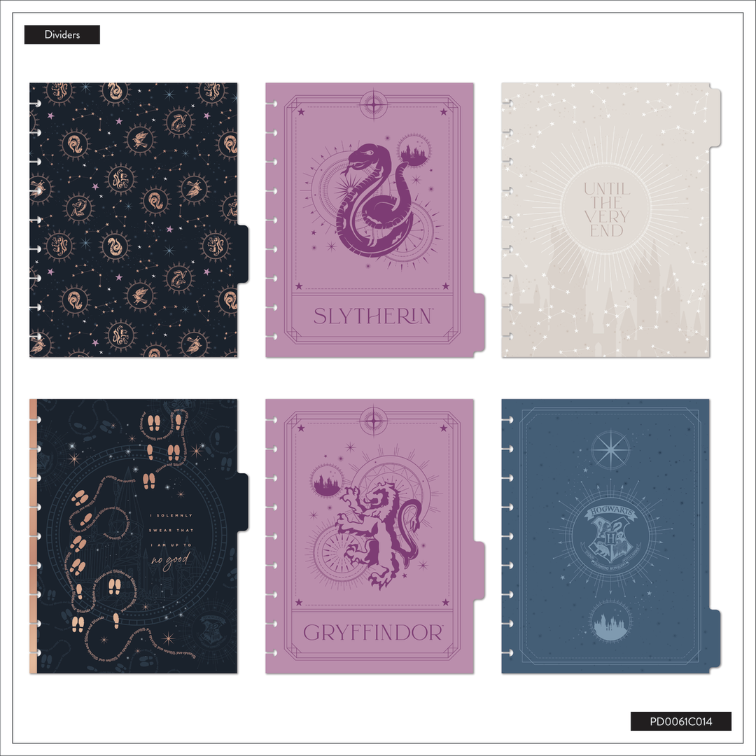 Undated Harry Potter Customizable Planner - Classic Dashboard Layout - 12  Months, image size:1080x1080