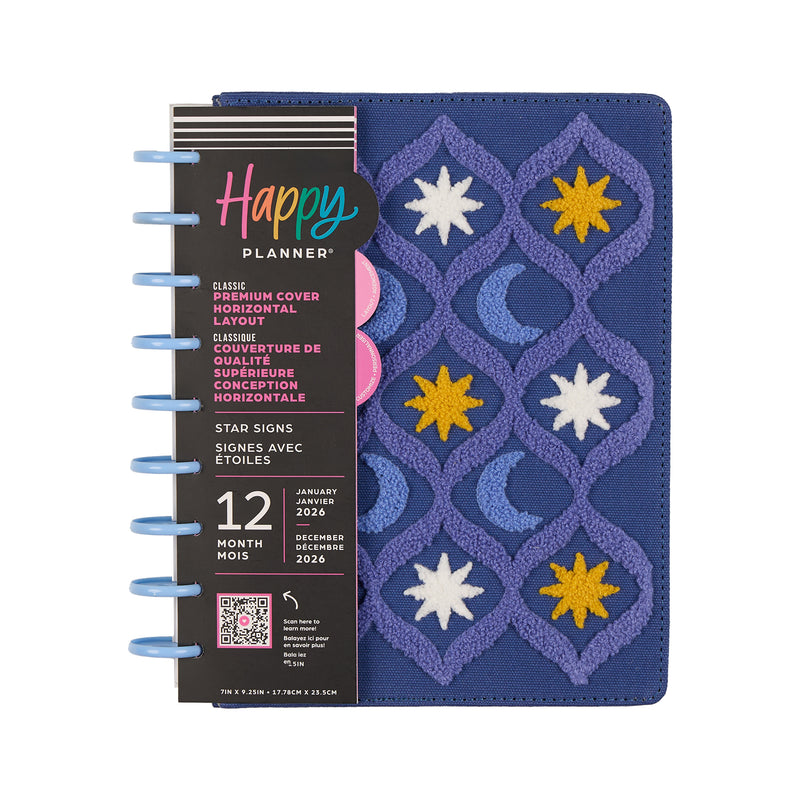 2042 SPECIALTY Star Signs Customizable Planner - Classic Horizontal Layout - 12 Month