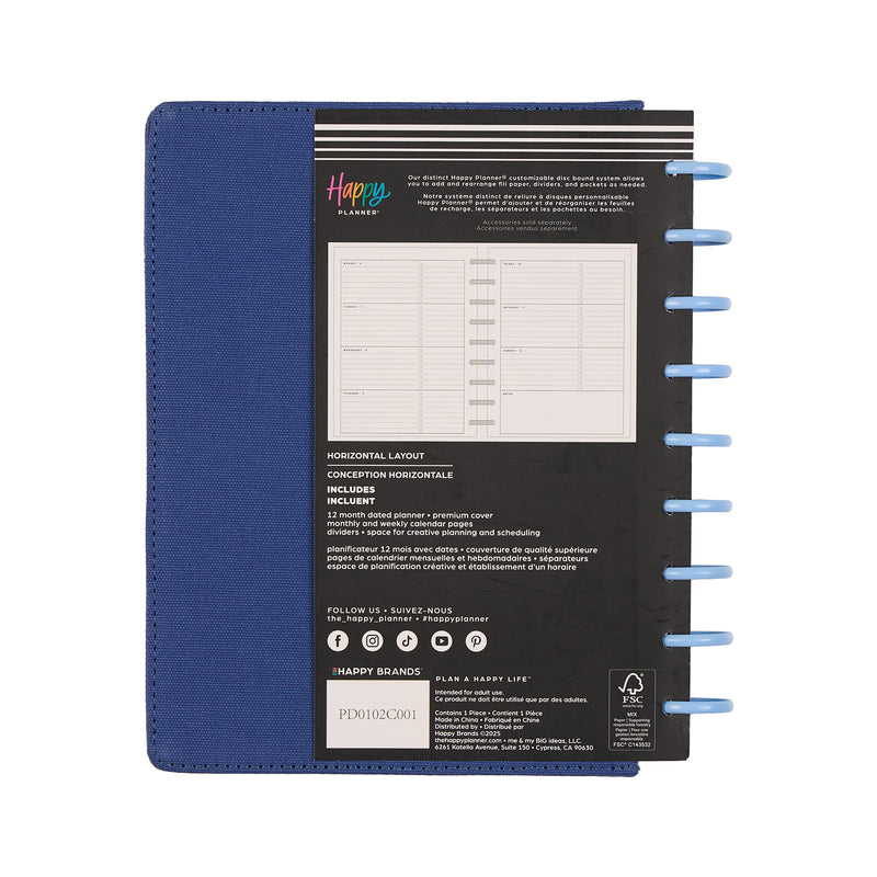 2044 SPECIALTY Star Signs Customizable Planner - Classic Horizontal Layout - 12 Month