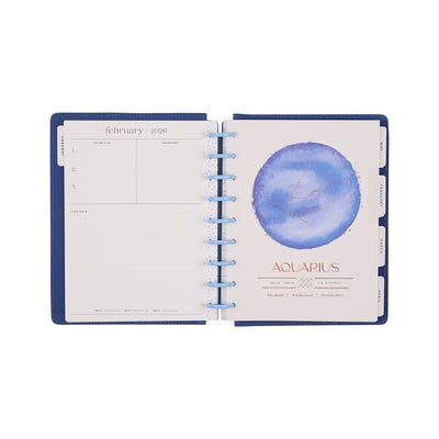 2036 SPECIALTY Star Signs Customizable Planner - Classic Horizontal Layout - 12 Month
