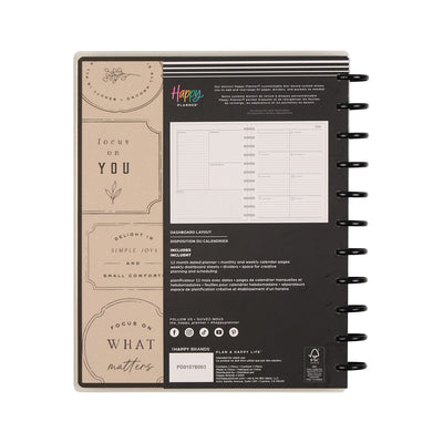 2046 Heritage Charm Customizable Planner - Big Dashboard Layout - 12 Months