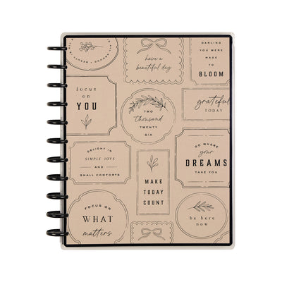 2026 Heritage Charm Customizable Planner - Big Dashboard Layout - 12 Months