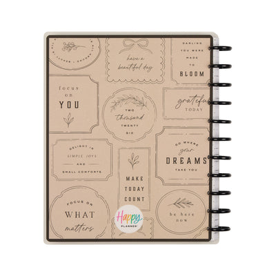 2045 Heritage Charm Customizable Planner - Big Dashboard Layout - 12 Months