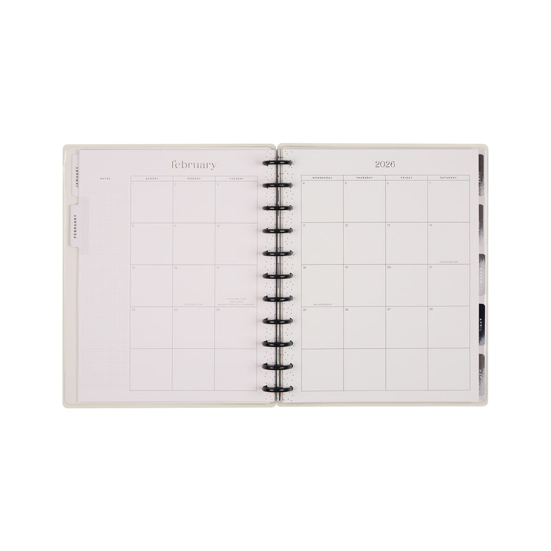 2039 Heritage Charm Customizable Planner - Big Dashboard Layout - 12 Months