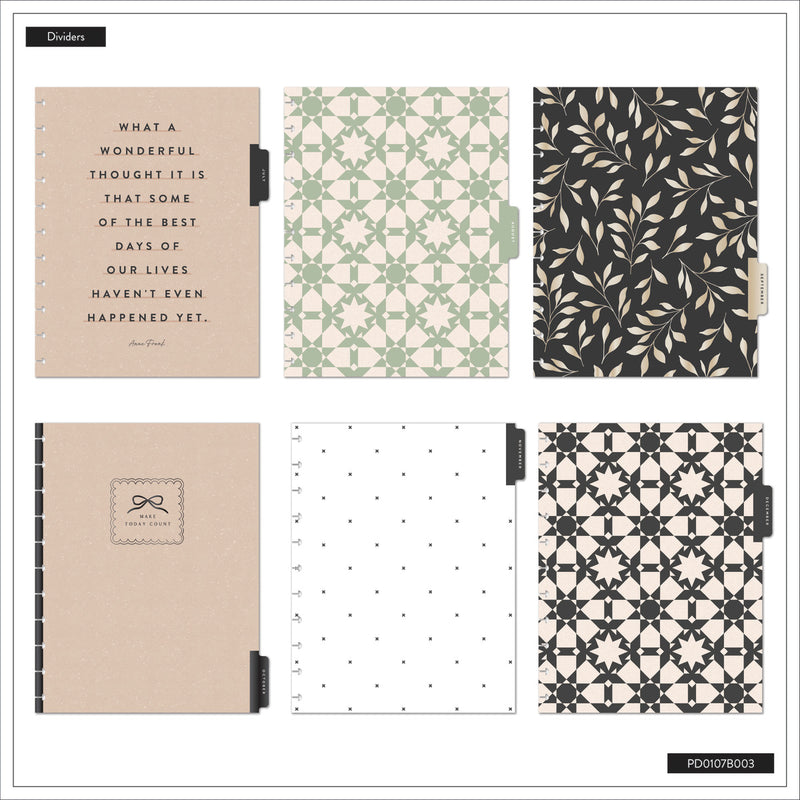 2041 Heritage Charm Customizable Planner - Big Dashboard Layout - 12 Months