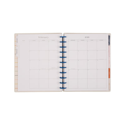 2041 Watercolor Grace Customizable Faith Planner - Big Faith Layout - 12 Month