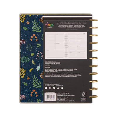 2045 Herbarium Customizable Planner - Big Dashboard Layout - 12 Months