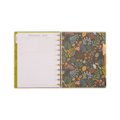 2037 Herbarium Customizable Planner - Big Dashboard Layout - 12 Months