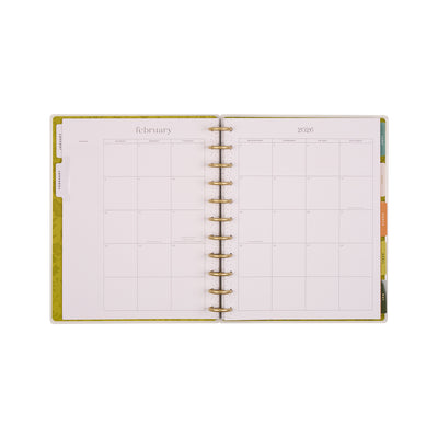2038 Herbarium Customizable Planner - Big Dashboard Layout - 12 Months