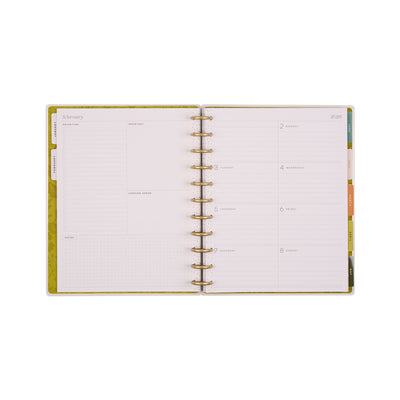 2039 Herbarium Customizable Planner - Big Dashboard Layout - 12 Months