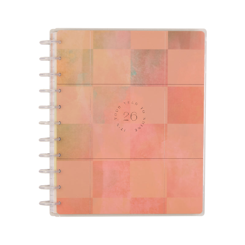 2026 Textured Canvas Customizable Budget Planner - Big Budget Layout - 12 Month