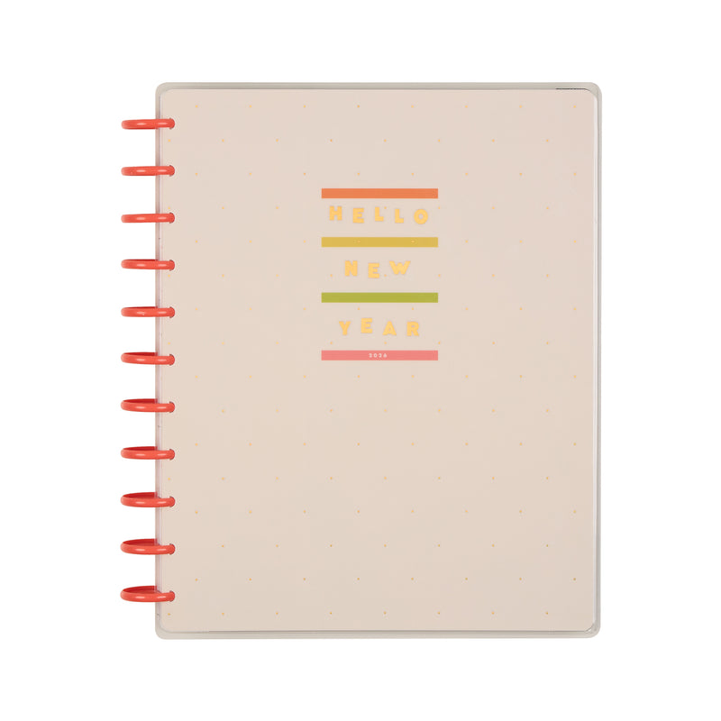 2026 Pop Splash Customizable Planner - Big Dashboard Layout - 12 Month