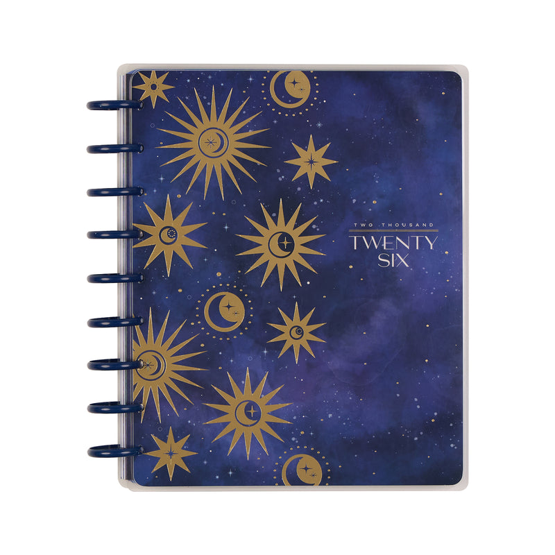 2026 Star Signs Customizable Planner - Classic Vertical Layout - 12 Month